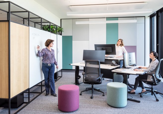 Gruppenbüro Naturfarben